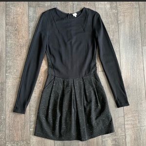 Wilfred Fit and Flare Pleated Dress